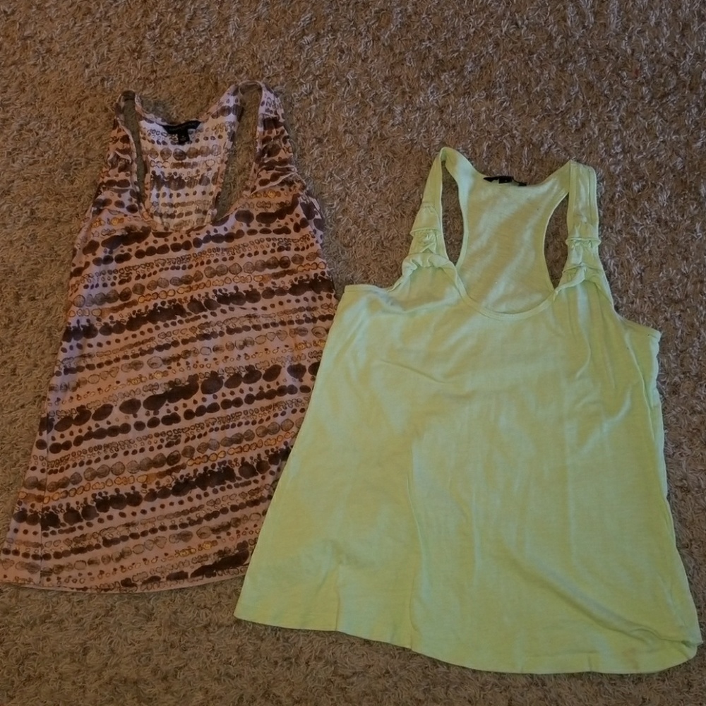 Banana Republic racer back tanks M